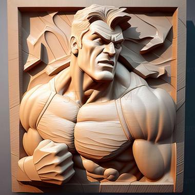 3D model Super Street Fighter 4 game (STL)